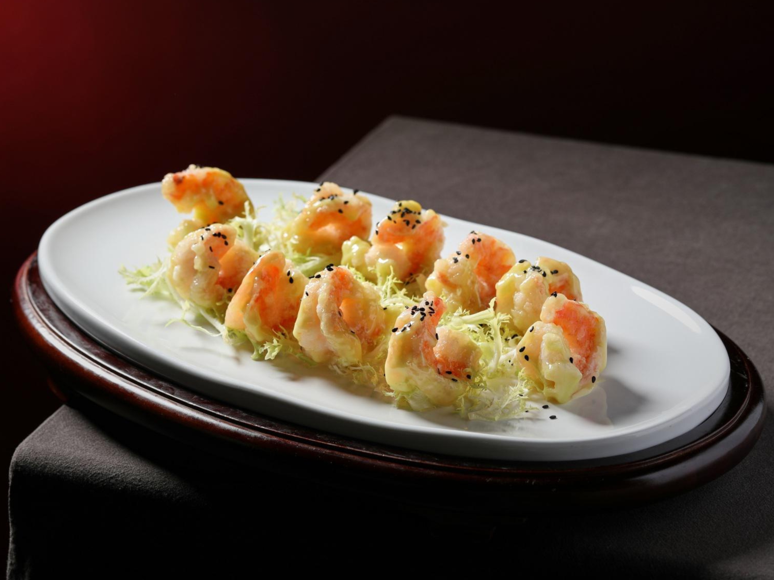 Li Yuan signature wasabi prawns